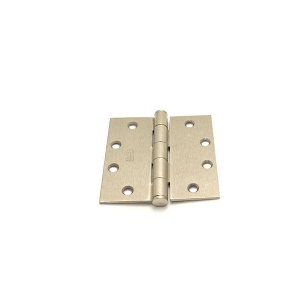 Patioplus 4.5 x 4.5 in. Square Steel Heavy Duty Hinges, Satin Nickel, Set of 2 PA2063935 - main